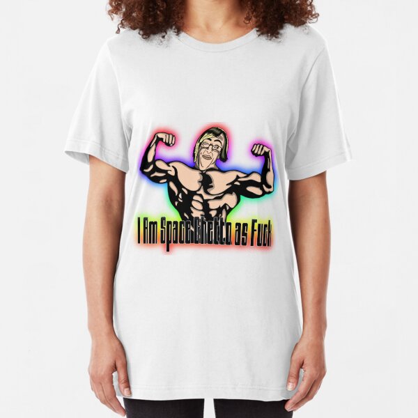 Space Ghetto as F*ck T shirt Slim Fit T-Shirt
