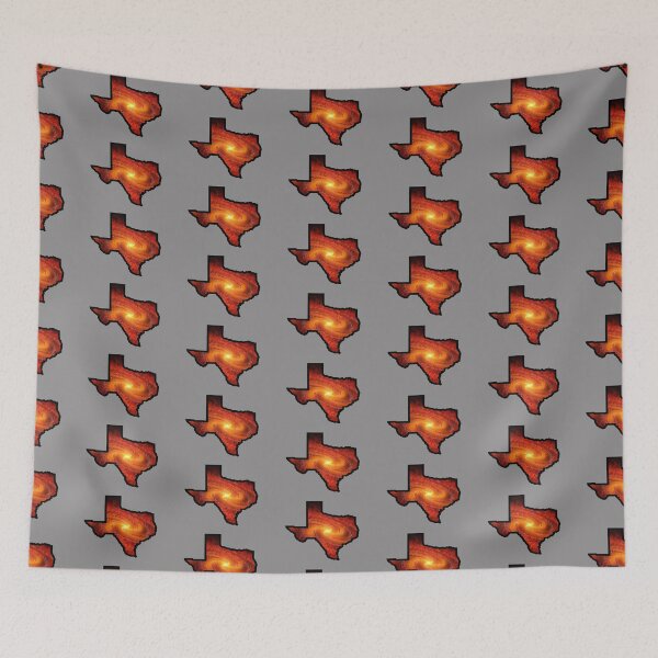 Aperçu de l'œuvre Texas Lone Star État Red Universe Design créée et vendue par oggi0.