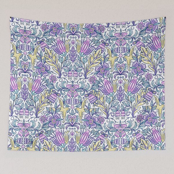 Item preview, Flowers pattern 03 designed and sold by ewoio.