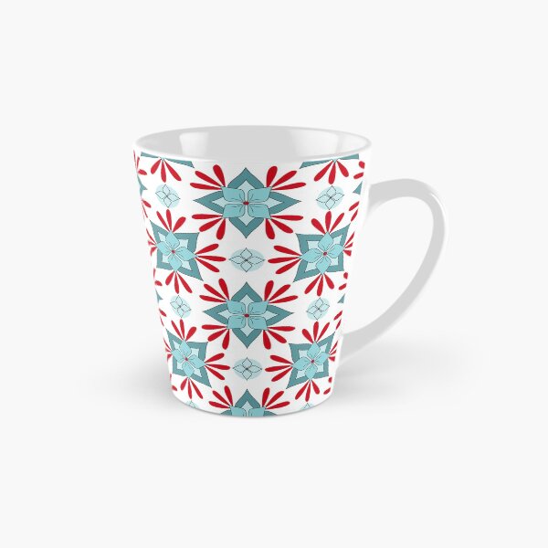 Item preview, Hope Tile Red Turquoise designed and sold by Pinking-Sher.