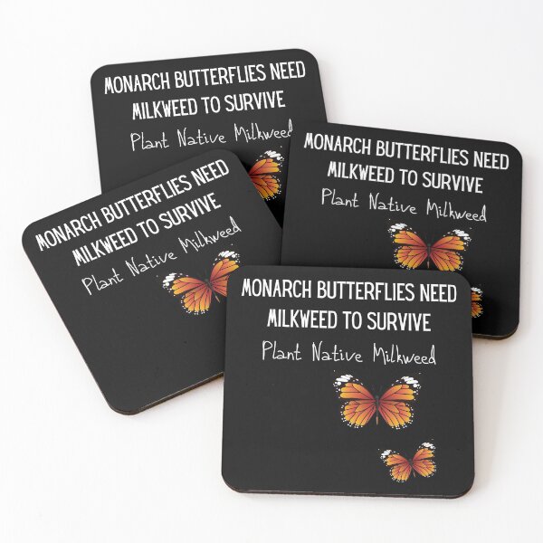 Item preview, Monarchs Need Milkweed designed and sold by EarthArtDesigns.