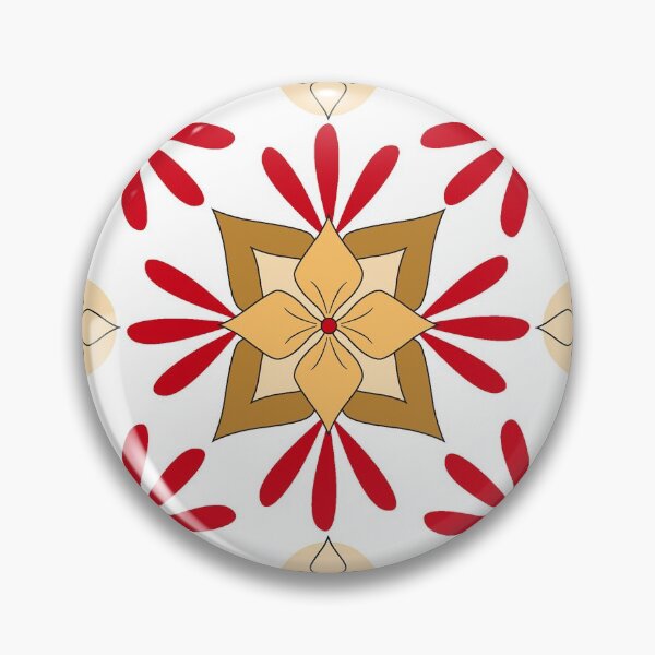 Item preview, Hope Tile Red Gold designed and sold by Pinking-Sher.