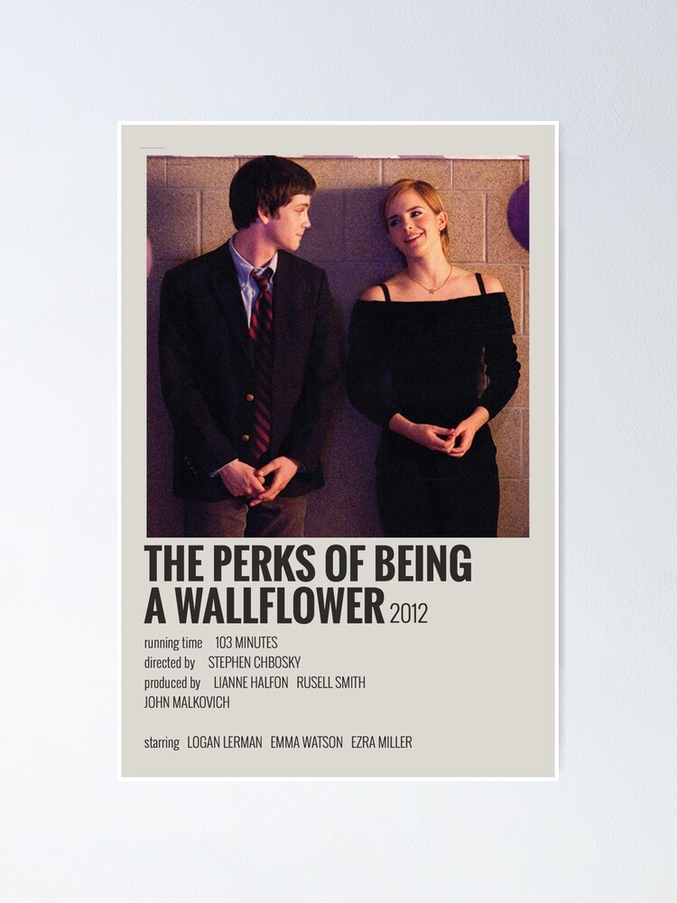 "The Perks of Being a Wallflower Movie Poster" Poster by immixrl