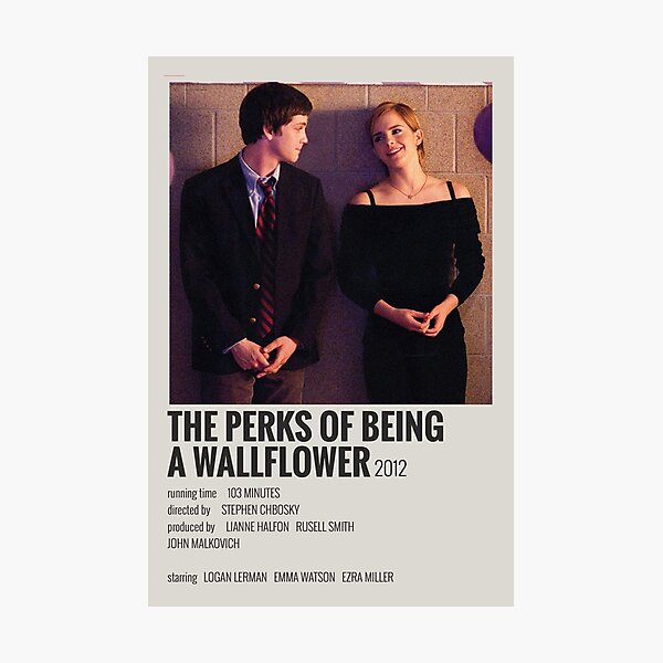 The Perks of Being a Wallflower Movie Poster Photographic Print