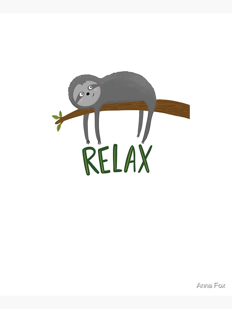 Sloth Relax by annatater