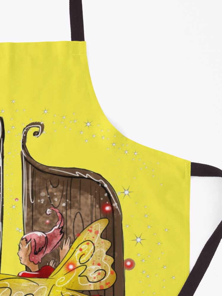 Thumbnail 3 of 6, Apron, Gelsey the Gate Fairy™ designed and sold by TeelieTurner.