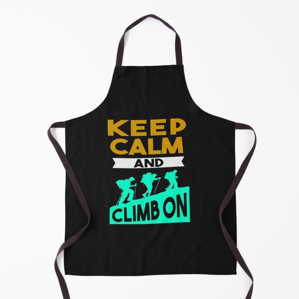 Item preview, Keep Calm and Climb on Mountaineer Mountain designed and sold by losttribe.