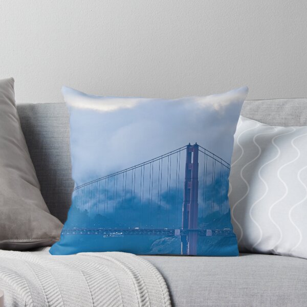 Item preview, Golden Gate Against Foggy Hills designed and sold by dbvirago.