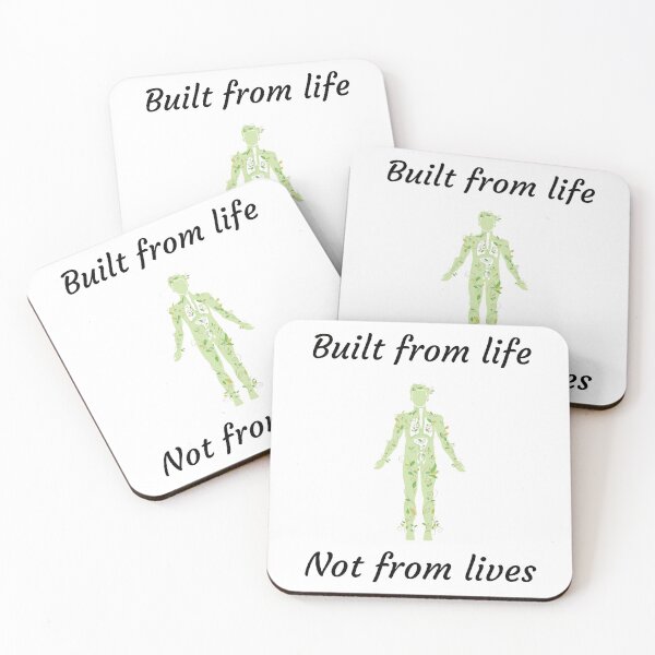 Item preview, Built From Life, Not From Lives, Vegan designed and sold by lillianya.