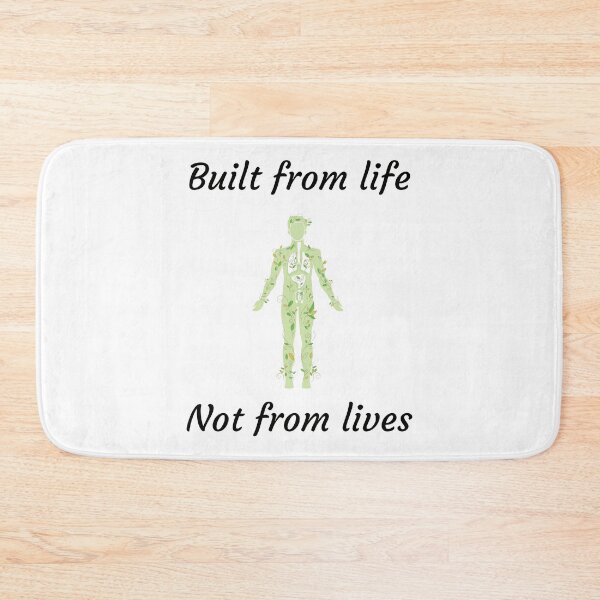 Item preview, Built From Life, Not From Lives, Vegan designed and sold by lillianya.