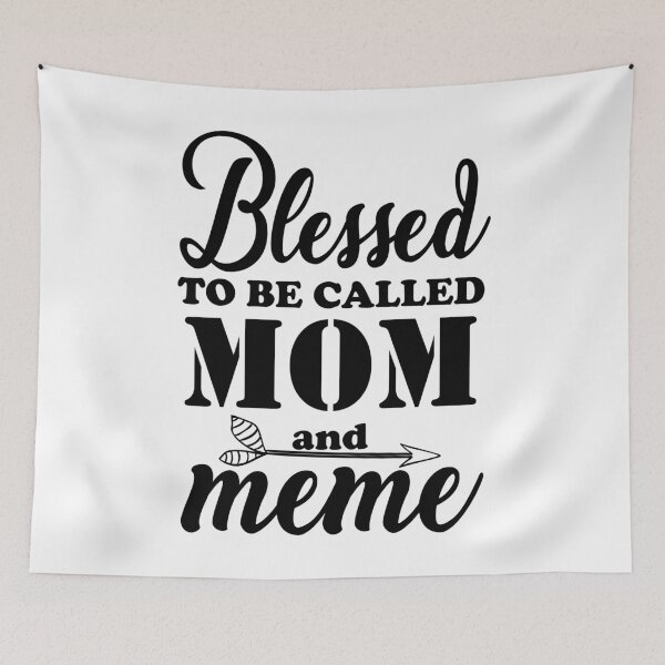 Item preview, blessed to be called mom and meme  designed and sold by hasanmasud.