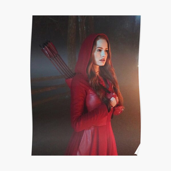 Little Red Cheryl Blossom Poster