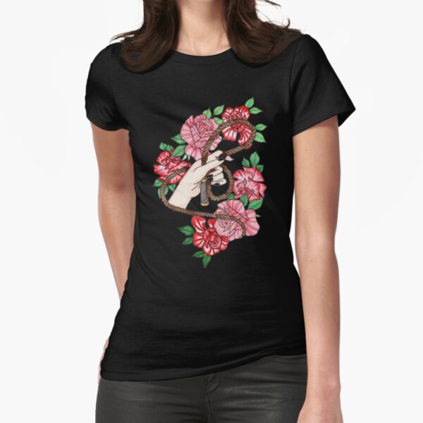 Kink in Bloom Fitted T-Shirt