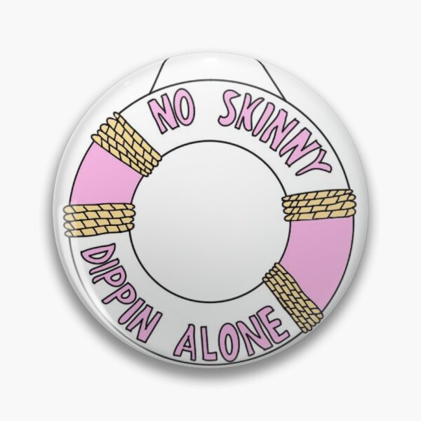 Item preview, No Skinny Dippin Alone designed and sold by katietherose.