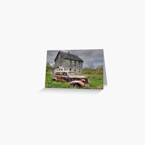 The Old Pontiac Greeting Card