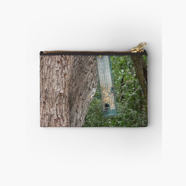 Item preview, Black-crested Titmouse (Baeolophus atricristatus ) at a Feeder designed and sold by Inuyasha907.