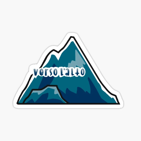 Vista previa del artículo con la obra « "Verso l’alto" es una cita asociada con el Beato Pier Giorgio Frassati que nos llama a recordar que una existencia espiritualmente orientada hacia la verdadera altura es el ascenso a Dios mismo.», diseñado y vendido por juliathegemini.