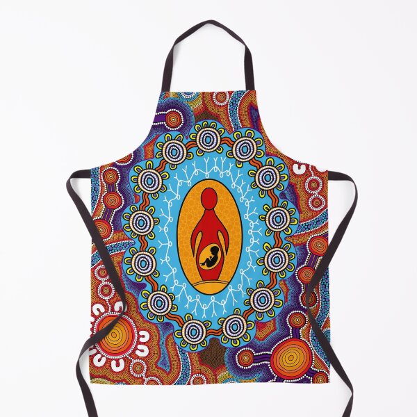 Item preview, Authentic Aboriginal Artwork - Creation of the Future designed and sold by HogarthArts.