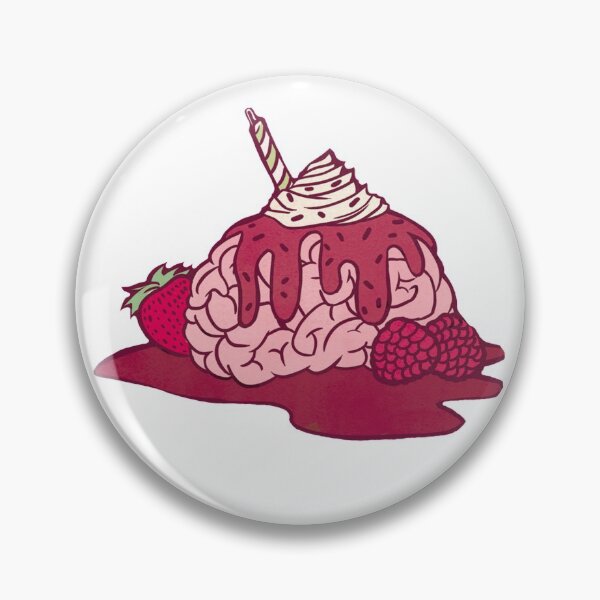 Item preview, Brain Sundae Sticker designed and sold by SamGhoulie.