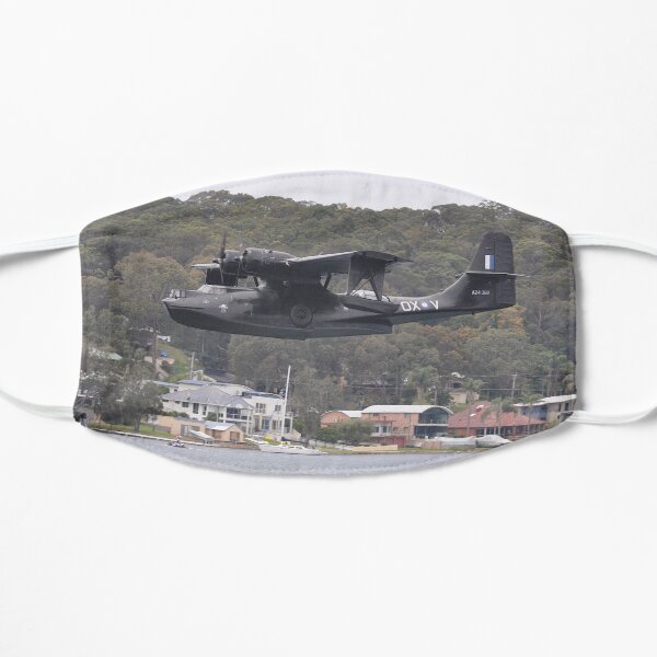 Catalina VH-PBY flypast, Rathmines, NSW 2016 Mask
