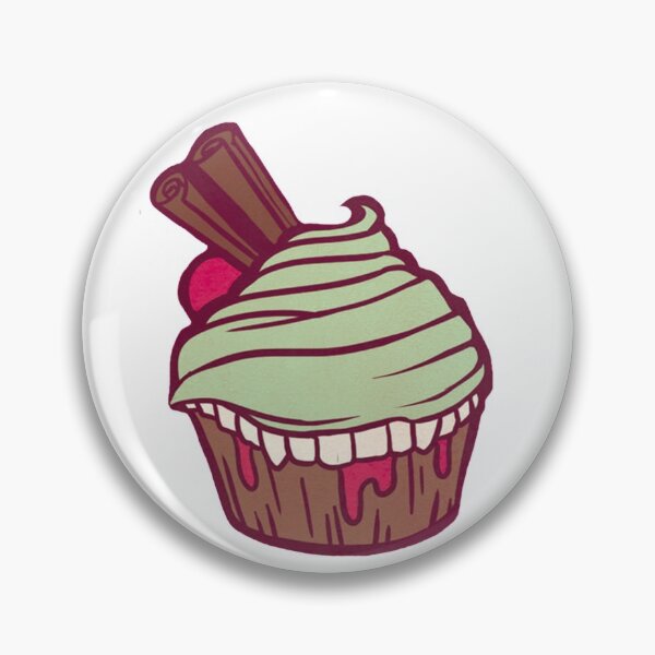 Item preview, Bloody Cupcake Sticker designed and sold by SamGhoulie.