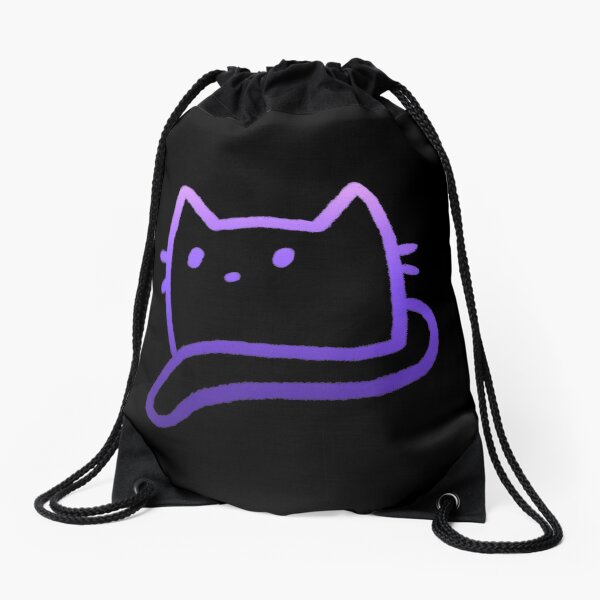 Spirit Cat Drawstring Bag