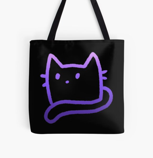 Spirit Cat All Over Print Tote Bag