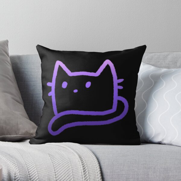 Spirit Cat Throw Pillow