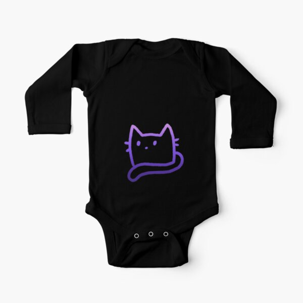 Spirit Cat Long Sleeve Baby One-Piece