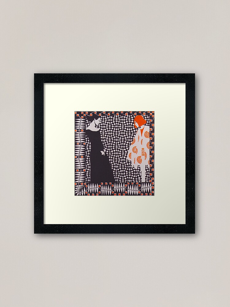 Alternate view of Early Spring by Koloman Moser, 1901 Framed Art Print