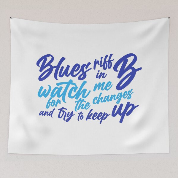 Item preview, Blues riff in B designed and sold by Tom Hillmeyer.