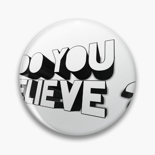 Item preview, # 3D Motivation Text - Do You Believe? designed and sold by Bitsy-Luc.