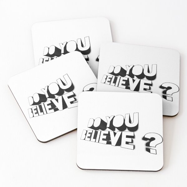 Item preview, # 3D Motivation Text - Do You Believe? designed and sold by Bitsy-Luc.