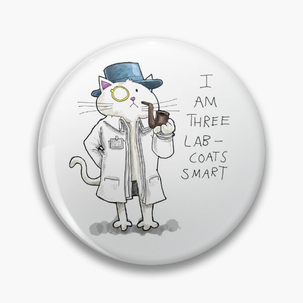 Item preview, Dapper Cat - Lab Coats designed and sold by johnnybuzt.