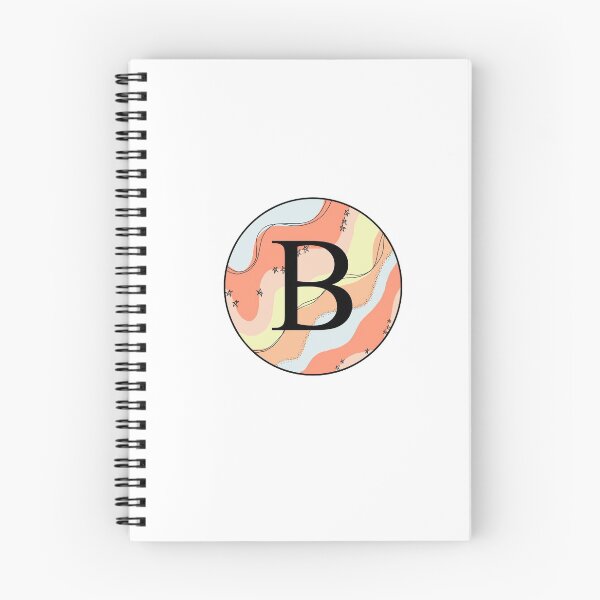 Item preview, B initial circle  designed and sold by createdbyjp.