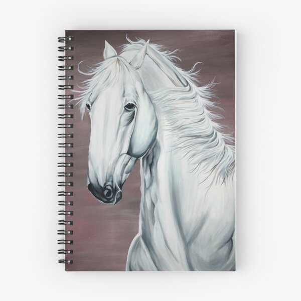 Item preview, Classic White Horse designed and sold by Apneet Dhaliwal.