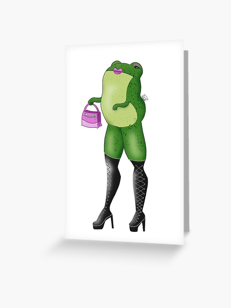 Sexy frog Illustration Stock