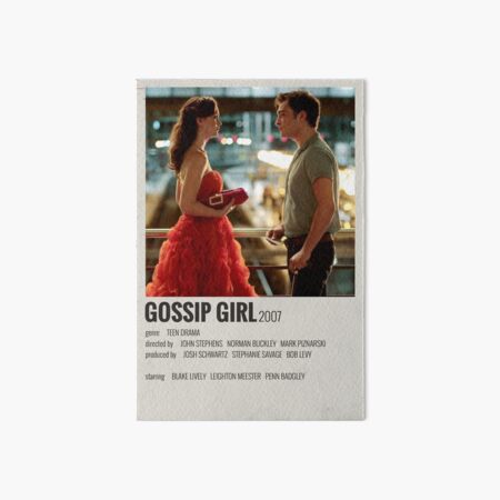 Cartel de la película Gossip Girl Lámina rígida