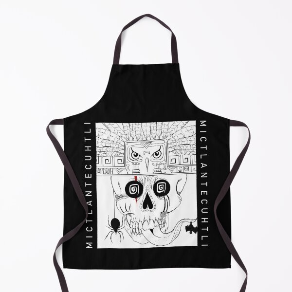 Item preview, MICTLANTECUHTLI Black & White designed and sold by SixthSolArt.