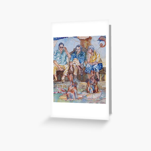 The Debates Greeting Card