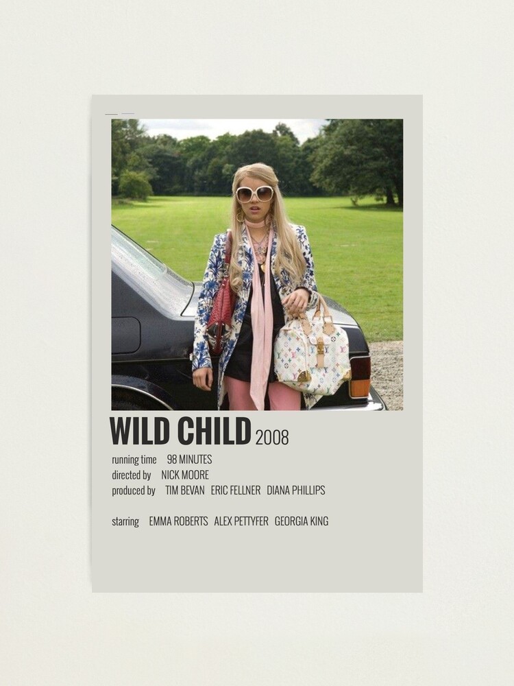 Wild Child Movie Poster Photographic Print By Immixrl Redbubble