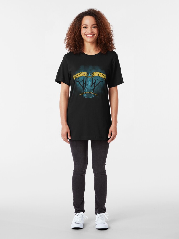 Alternate view of Gliding O'er All Slim Fit T-Shirt