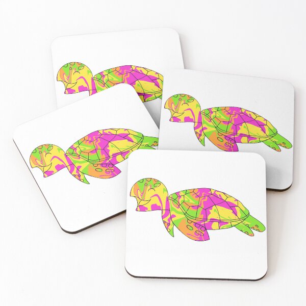 Item preview, hippie swirl patterned turtle designed and sold by Kaleigh W.