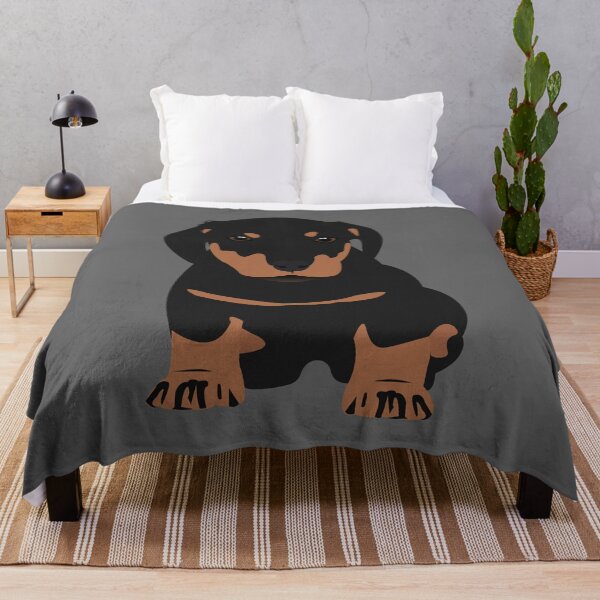 Aperçu de l'œuvre Chiot Rottweiler créée et vendue par KCPetPortraits.
