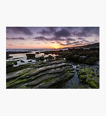 A Crystal Cove Sunset Photographic Print