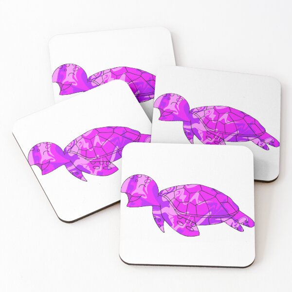 Item preview, pink swirl patterned turtle designed and sold by Kaleigh W.