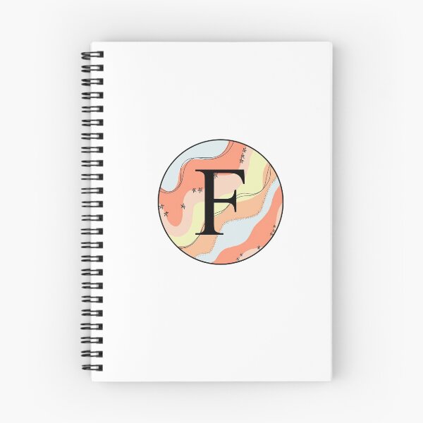 Item preview, F initial circle  designed and sold by createdbyjp.
