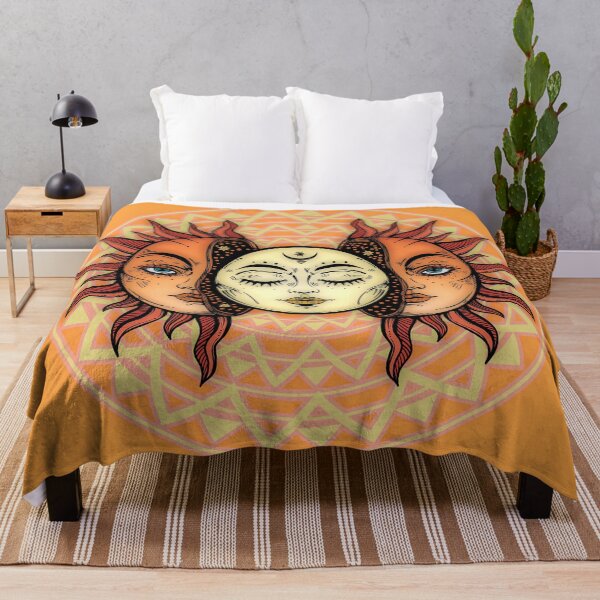 Item preview, Sun And Moon | Hippie Decor designed and sold by innexciumtab.