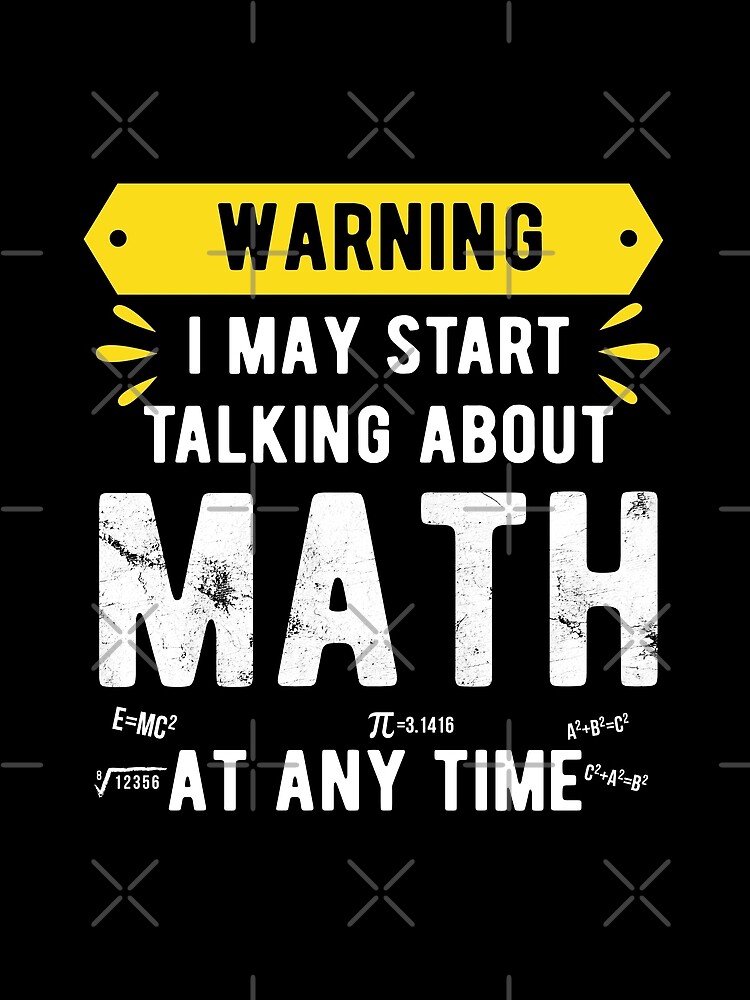 Thumbnail 3 of 3, Scarf, Warning I May Start Talking About Math At Any Time,hard math designed and sold by CodingForTech.