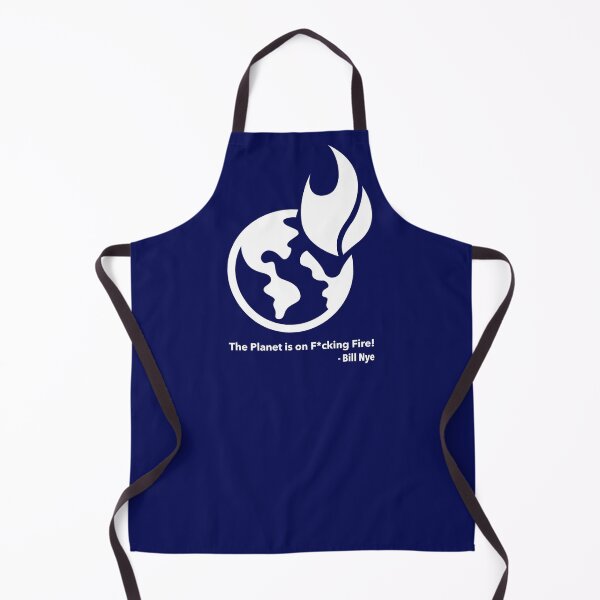 Item preview, The Planet is on F*cking Fire! white (censored) designed and sold by Thelittlelord.